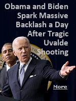 The unofficial Democratic Party slogan seems to be ''Never let a good crisis go to waste'', and both Barack Obama and Joe Biden jumped right in to use the Uvalde tragedy as an excuse to promote their personal agendas. 